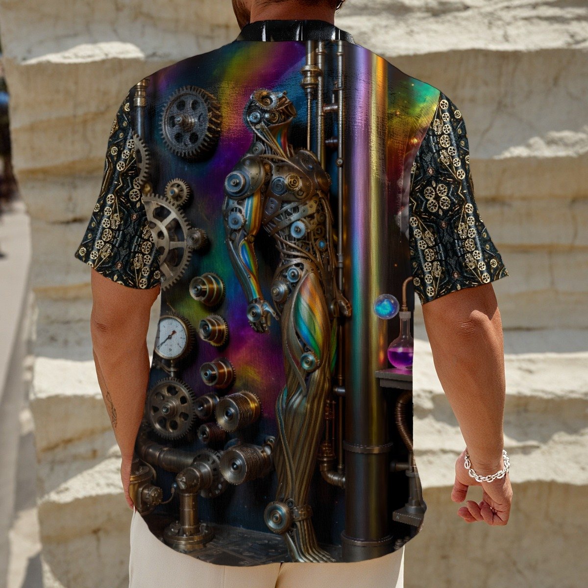 Clockwork Dancer Henley Polo - Image 2