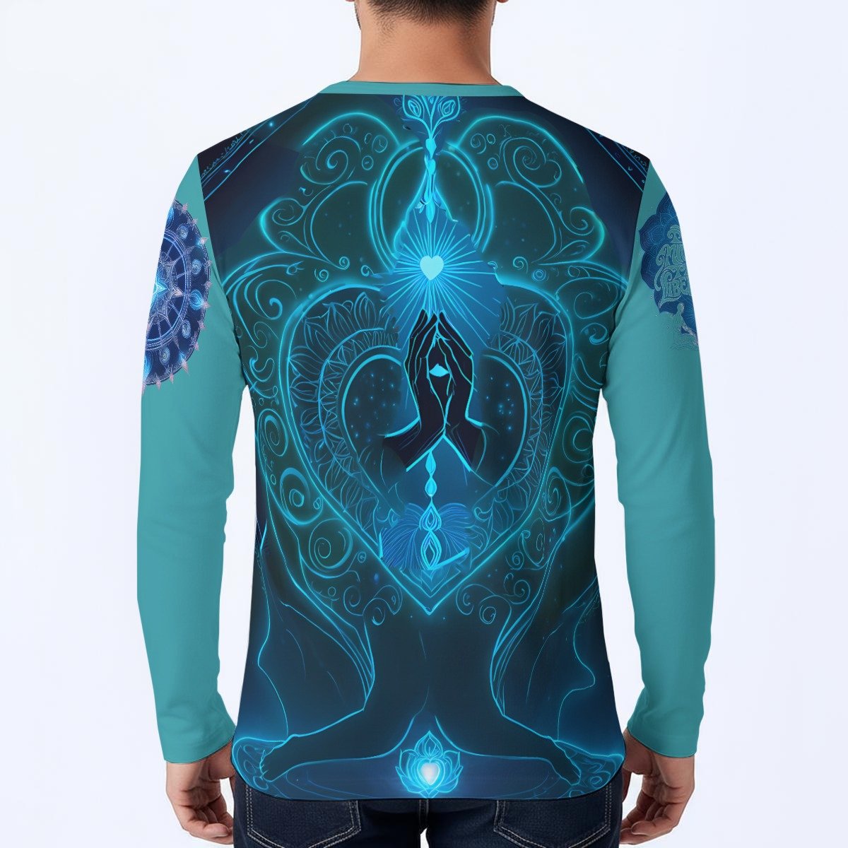 Two Men, One Light Long-Sleeve Henley - Image 2