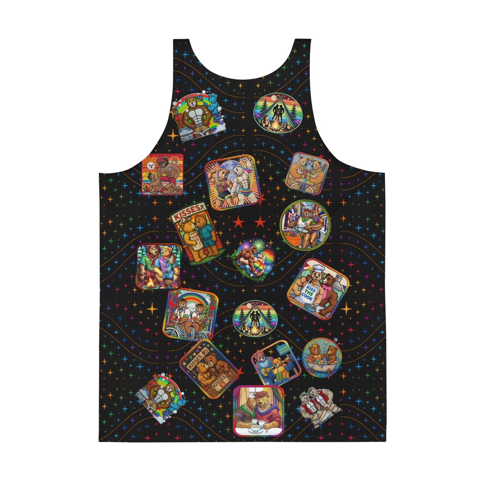 Teddy Bear Pride Tank Top - Image 2