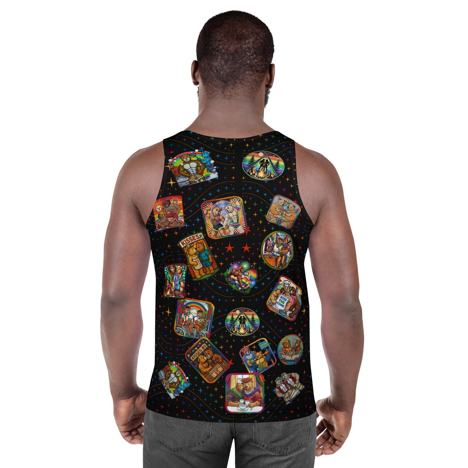 Teddy Bear Pride Tank Top - Image 5