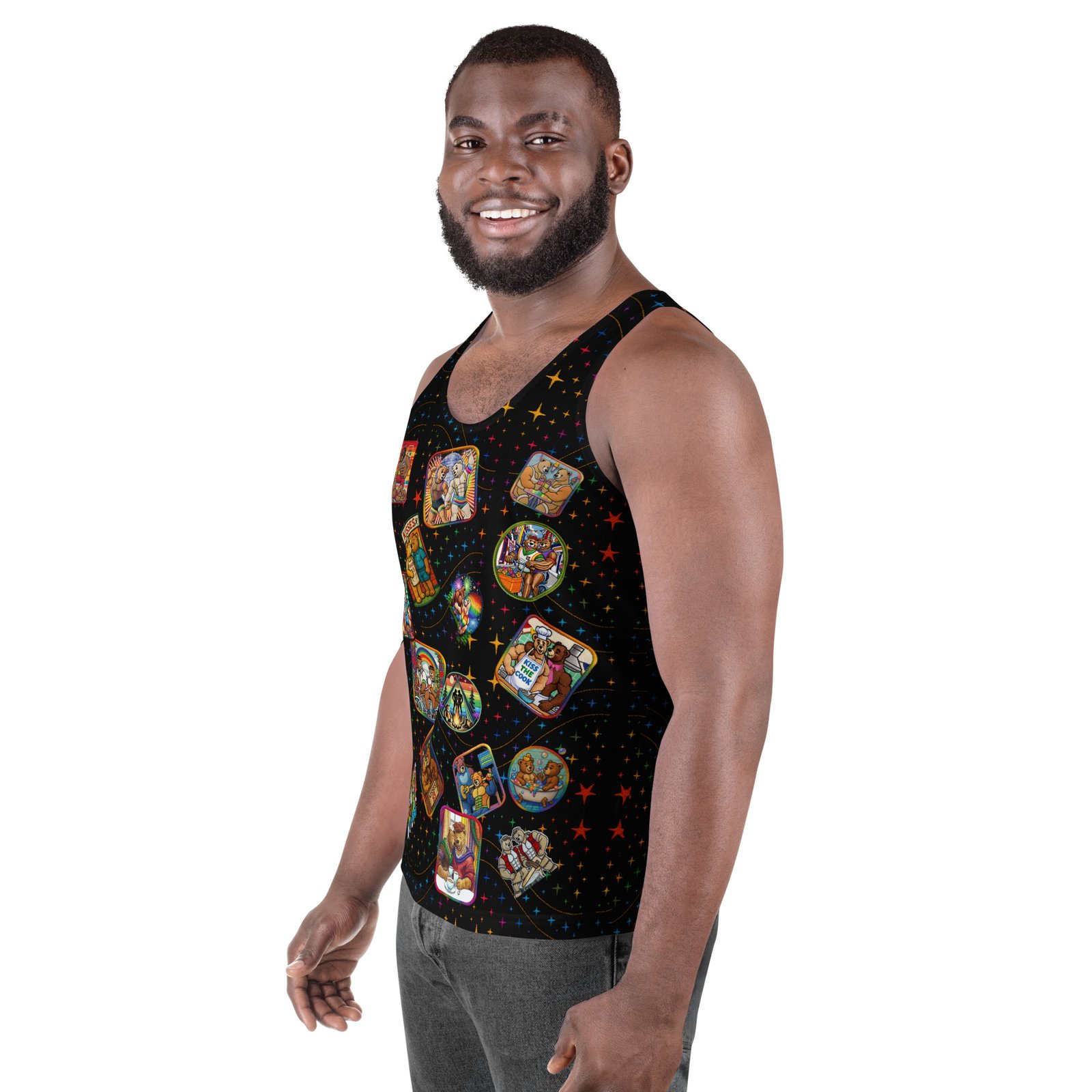 Teddy Bear Pride Tank Top - Image 4