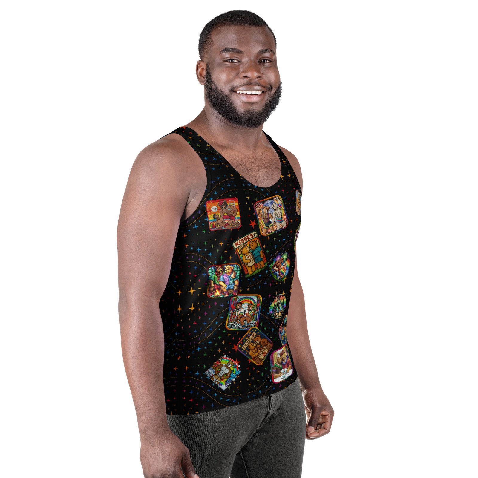 Teddy Bear Pride Tank Top - Image 3